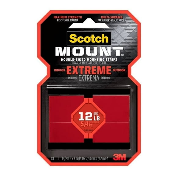 Tiras de Montaje Scotch 25 x 76 mm