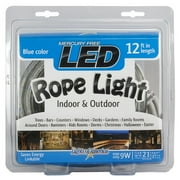 Lights of America 12' LED Rope Light, Blue