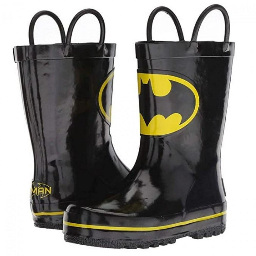 Batman - DC Comics Batman Toddler Boys' Rain Boots-Size 10 - Walmart ...