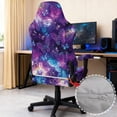 thumbnail image 6 of FUIALDOLG Galaxy Butterflies Office Chair Covers Elastic,Butterfly Gaming Chair Cover with Armrests Dust Proof Cat Scratch Protector Chairs Seat Slipcover Aesthetic Decor Washable Easy to Install, 6 of 9
