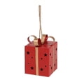 thumbnail image 1 of Adorno Navideño Con Caja De Regalo Iluminada De Hierro Para Restaurante, Guirnalda, Hotel, Color Rojo, 1 of 8