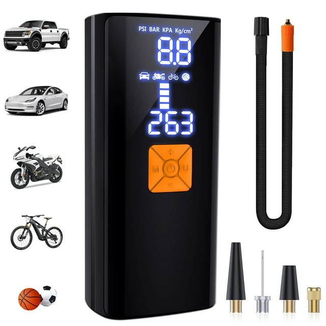Compresor de aire portátil con inflador de neumáticos Litmustes 20000 mAh