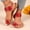Red, variant on Flat Sandals for Womens Fashionable Pointed-Toe Floral Roman Bohemian Beach Sandals with Stretch Back Strap Casual Summer Vacation Shoes Red 6.5