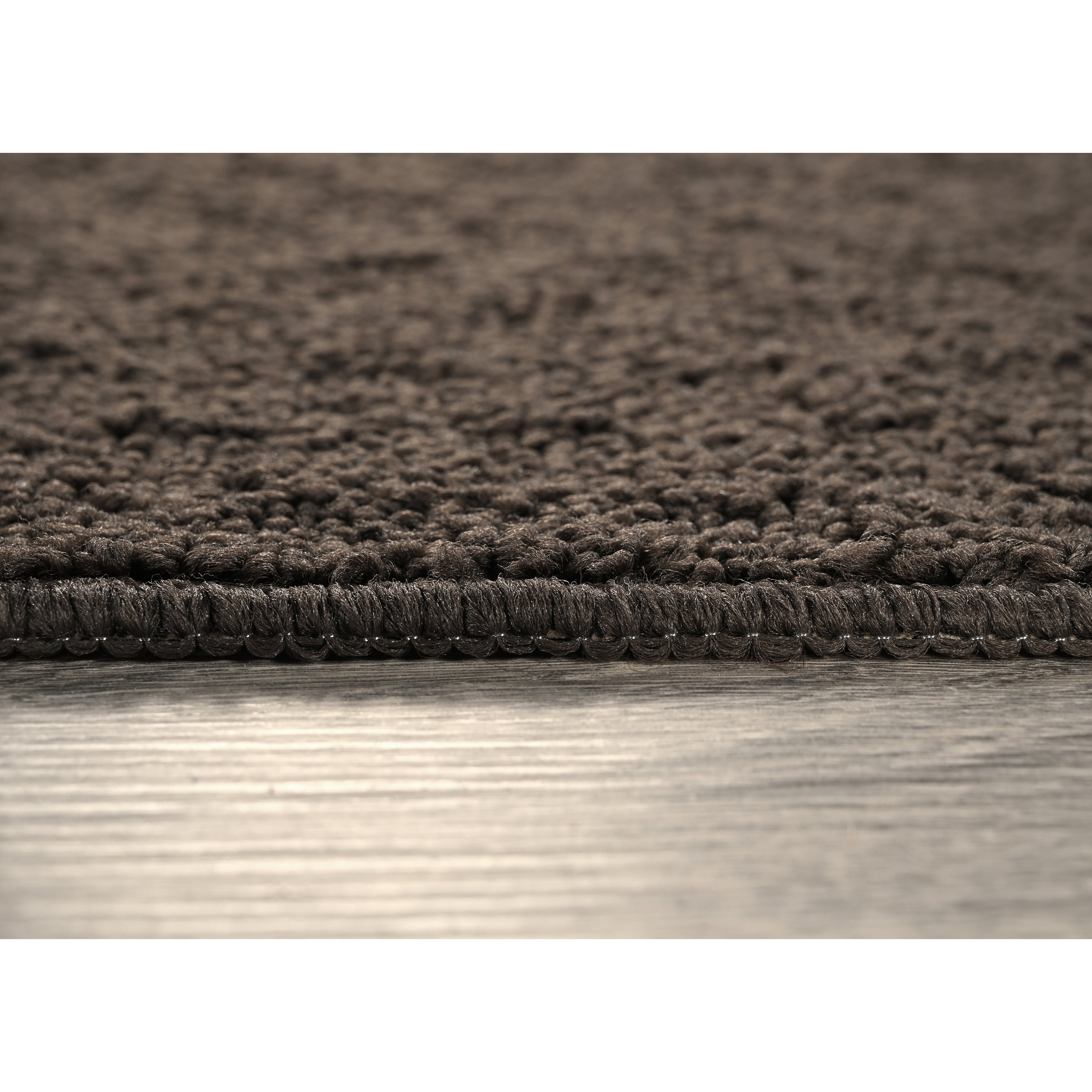 Garland Rug Town Square Indoor Rug Set, 3 Piece (2'x5',3'x4', 5'x7') Mocha