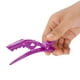 thumbnail image 2 of Fugacal 6 piezas pinza de pelo de cocodrilo antideslizante sección de pelo de una sola punta de pelo pinzas de garra accesorios de pelo de pasador para belleza y uso doméstico(Púrpura) Fugacal No se aplica, 2 of 6