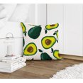 thumbnail image 2 of AVOCADO PARTY WHITE Accent Pillow By Kavka Designs, 2 of 3