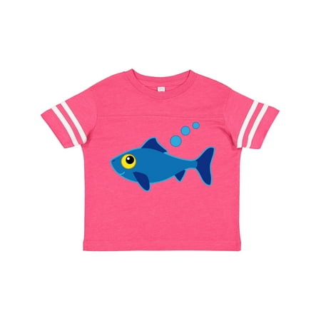 

Inktastic Fishing Blue Fish Gift Toddler Boy or Toddler Girl T-Shirt