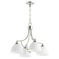 thumbnail image 2 of Quorum International 6459-4 Enclave 4 Light 22" Wide Chandelier - Nickel, 2 of 2