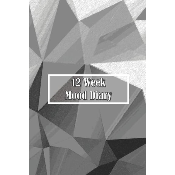 12 Week Mood Diary: One Page Per Day Paperback