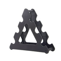 Wovilon Dumbbell Rack Stand 3 Tier Dumbbells Hand Weights Sets Holds 30 Pounds