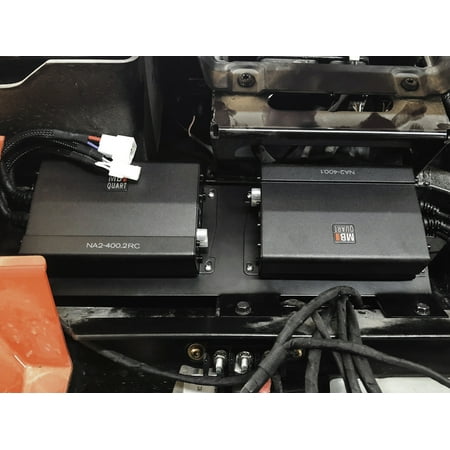 MB Quart - Polaris RZR (2014-current) 5 Speaker 800W Stage 5 Audio System - Integrates with Ride Command - Black