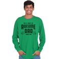 thumbnail image 5 of This is What Awesome Dads Look Like Men's Long Sleeve Tee T Shirt Brisco Brands S, 5 of 6