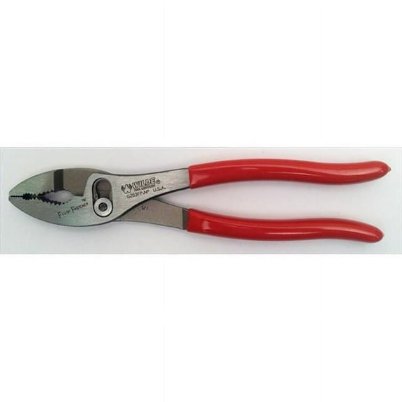 Wilde Tool G263Fp.Np/Cc Flush Fastener 8 Slip Joint Pliers-Polished-Clam Card