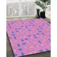 thumbnail image 2 of Ahgly Company Indoor Rectangle Patterned Violet Purple Area Rugs, 6' x 9', 2 of 6