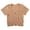 Khaki, variant on NinXxx Women's Ribbed Short Sleeve Bodysuit Wide Neckline Yoga Sports Daily White S