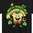 thumbnail image 3 of SpongeBob SquarePants - Happy St Patricks Day - Toddler And Youth Short Sleeve Graphic T-Shirt, 3 of 6