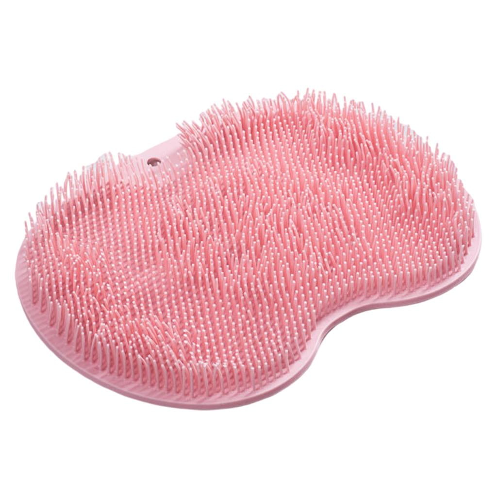 TPE Shower Foot Scrubber Massage Pad Feet Pain with Suction Cups Bath