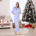 thumbnail image 5 of joogoo Snowflakes Unisex Adults Onesies Pajamas Jumpsuits L, 5 of 7