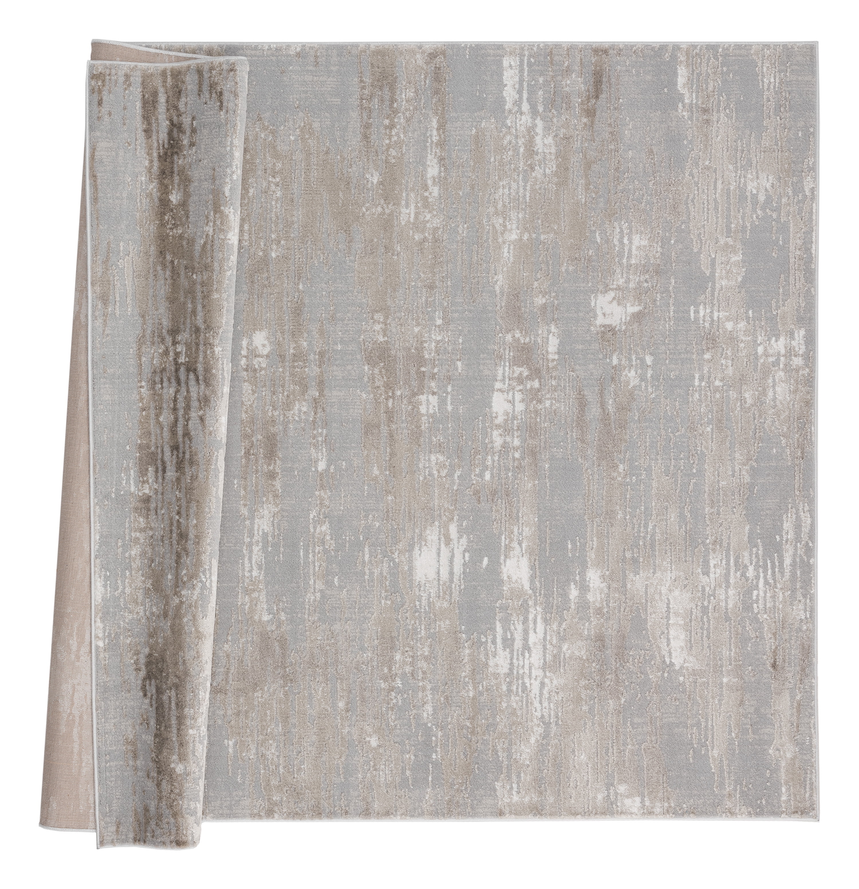 United Weavers Rasbora Altum Contemporary Abstract Area Rug, Wheat, 7'10" x 7'10"