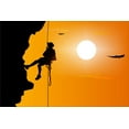 thumbnail image 2 of Rock Climbing Wall Decal by Wallmonkeys Peel and Stick Graphic (18 in W x 12 in H) WM124989, 2 of 4