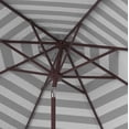 thumbnail image 3 of SAFAVIEH Outdoor Collection Iris Fashion Line 11-Foot Round Umbrella Navy/White, 3 of 6
