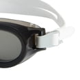 thumbnail image 3 of Speedo Boomerang Unisex-Adult Swim Goggle - Black/White, with Silicone Strap UV Protection Latex-free Anti-fog Fog-free Adjustable Flexible Stylish Tinted Lenses Glass, 3 of 5