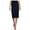 Blue - truenavy, variant on Rachel Roy Womens Mixed Stitch A-line Skirt, Black, Small