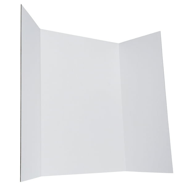 Elmer's Trifold Foam Display Board, White, 28" x 40"