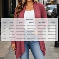 thumbnail image 4 of Liuinsasek Women's Cardigan Fashion Casual Comfortable Solid Long Sleeve Clothing Top with Asymmetrical Hem Lightweight and Flowing Spring/Fall Clothing, 4 of 7