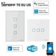 thumbnail image 2 of SONOFF Interruptor WiFi EWeLink SONOFF T0 Smart Switch 1 2 3 Gangs Smart, 2 of 5