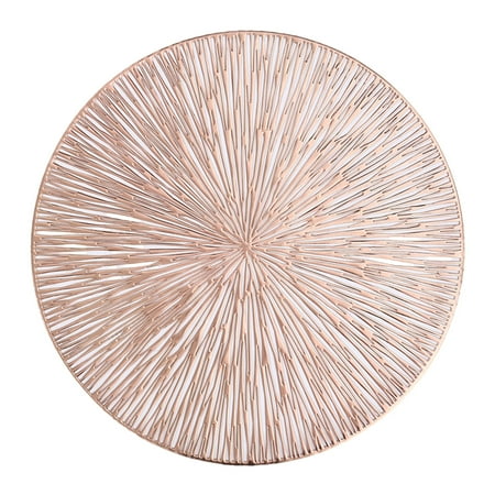 

Lacyie Hollow Placemat Decorative Restaurant Heat Insulation Table Mat