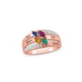 thumbnail image 3 of Personalized Engravable Birthstone Ring in 10K Gold by Jewlster, 3 of 4