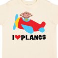 thumbnail image 4 of Inktastic Airplane I Love Planes Boys Toddler T-Shirt, 4 of 5