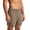 c01Green, variant on Mens Linen Soft Stretch Elastic Waistband Underwear Boxer Shorts Loose Lightweight Breathable Sleep Shorts Brown M
