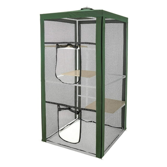 Cat Patio Enclosure 39.25 x 39.25 x 78.75in.