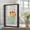 Black, variant on Family Handprint Kit with Handmade Wooden Frame – DIY Keepsake Craft for New & Expecting Parents, Includes 6 Acrylic Paint Colors