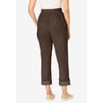 thumbnail image 3 of Woman Within Plus Size Convertible 2-in-1 Cargo Pant & Capri Elastic Waist, 3 of 6