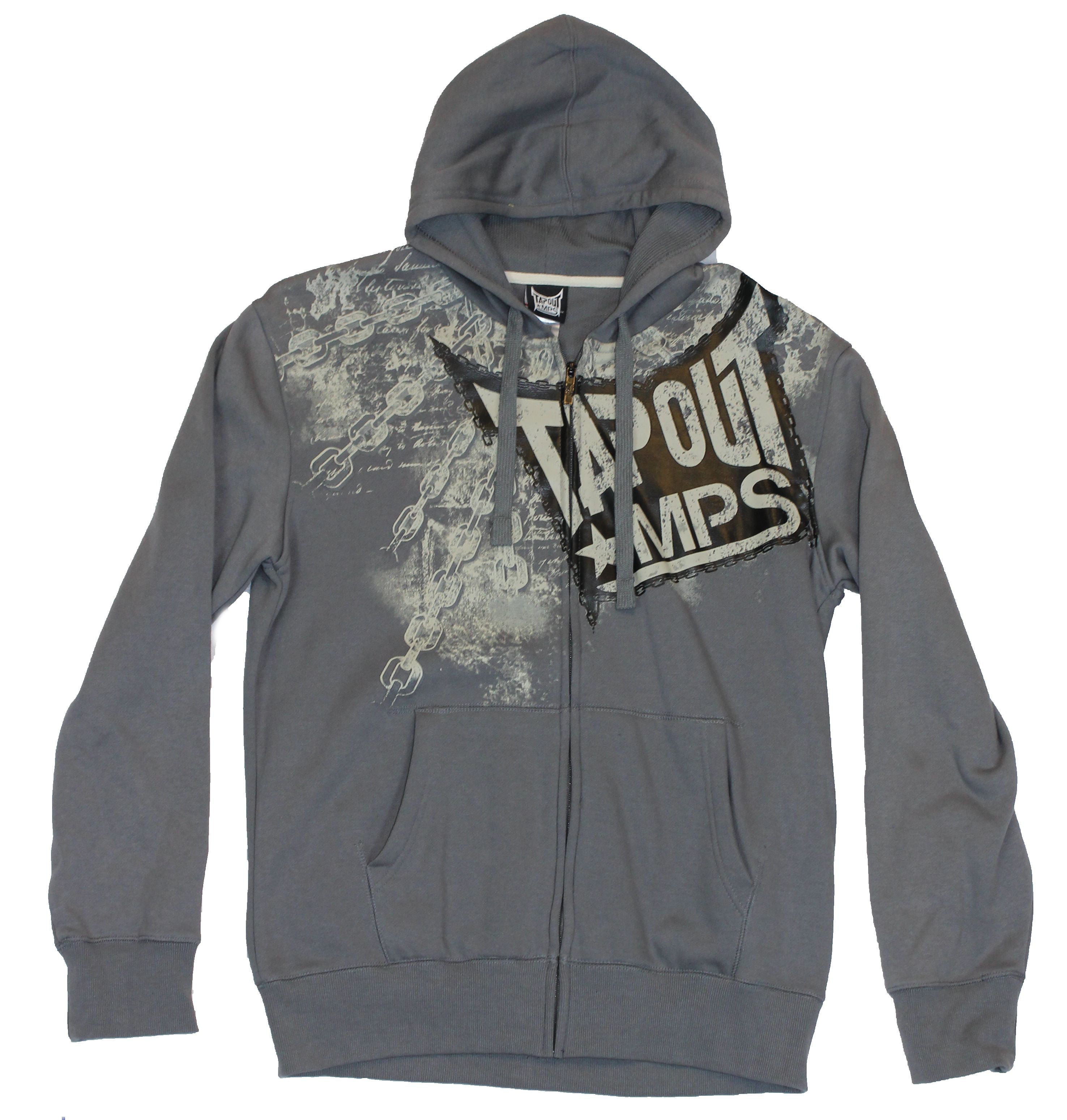 Tapout - Tapout (Tap Out MMA) MPS Mens Zip Up Hoodie - 