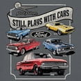 thumbnail image 3 of Still Plays With Cars Ford Falcon T-shirt 60-70s Classic Muscle Car Men's Tee, 3 of 7