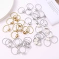 thumbnail image 2 of mdesiwst 10Pcs Hair Rope Super Elastic Soft Fabric Heart-Shaped Hair Ties Holiday Hair Decorations DIY Hairstyle Accessories, 2 of 8