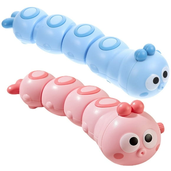 CHUANK 2pcs Animal Toy Simulated Caterpillar Creative Wind Up Toy Creative Plaything