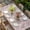 Pink, variant on Vintage Flowers Table Cloths for 5 Foot Rectangle Tables, Spring Yellow Green Floral Country Leaves Birds Patio Waterproof Elastic Fitted Tablecloths, Washable Rectangular Table Cover for Camping