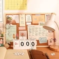 thumbnail image 3 of Wooden Push Pins, 100 Pieces Wood Thumb Tacks Decorative for Cork Boards Map Photos Calendar with Box, Cap Shaped, 3 of 9