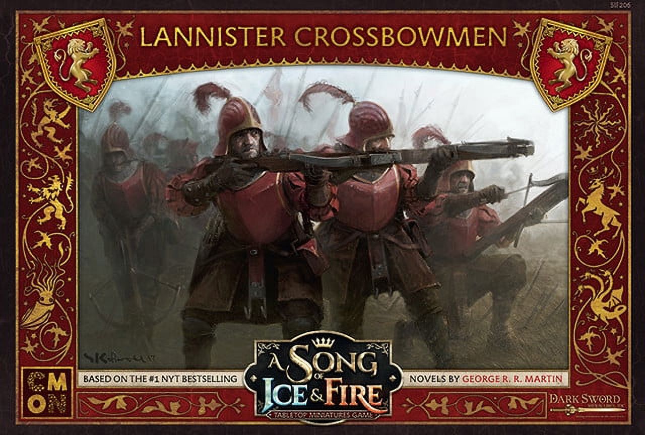 A Song of Ice and Fire: Tabletop Miniatures Game Lannister Crossbowmen Unit Box, by CMON - image 4 of 9