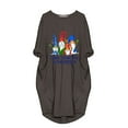thumbnail image 3 of LSLJS The Fashion Women's Winter Plus Size Loose Pocket Christmas Printed Dress, 3 of 6