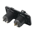 thumbnail image 4 of 12V-24V QC3.0 TYPE-C Dual Charger Car Cigarette Lighter Socket Plug Panel For Car Truck, 4 of 5