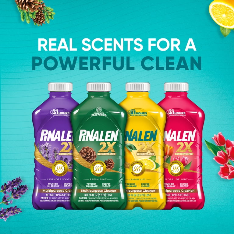 Pinalen 2X Multipurpose Cleaner, Fresh Pine Scent, 56 fl oz