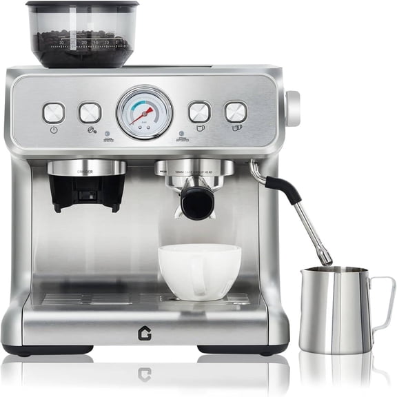 EastVita Semi-Automatic Espresso Machine 20 Bar Professional Pressure
