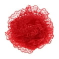 thumbnail image 2 of Rongfmy 5 Yards Various Colors Ribbon Floral Elastic Lace Handcraft Accessories Red, 2 of 6