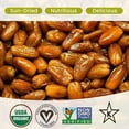 thumbnail image 3 of Organic Pitted Dates | 100% Algerian Deglet Noor| Certified ORGANIC, NON-GMO, VEGAN, KOSHER, naturally sweet and Gluten-free, NO sugar added, NO sulfurs or preservatives, Nut-Free. (5lbs), 3 of 5